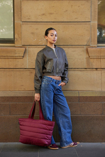 Take It Base Bag⎮Cloud⎮Burgundy