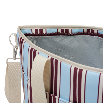 Cooler Base⎮Printed⎮Mulberry Stripe