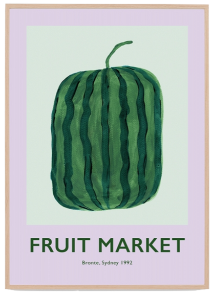 Watermelon Print | Lilac