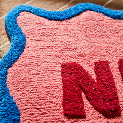 Amalie Nudie Rudie Bath Mat | Hibiscus