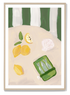 Summer Lunch Alfresco Print | Green