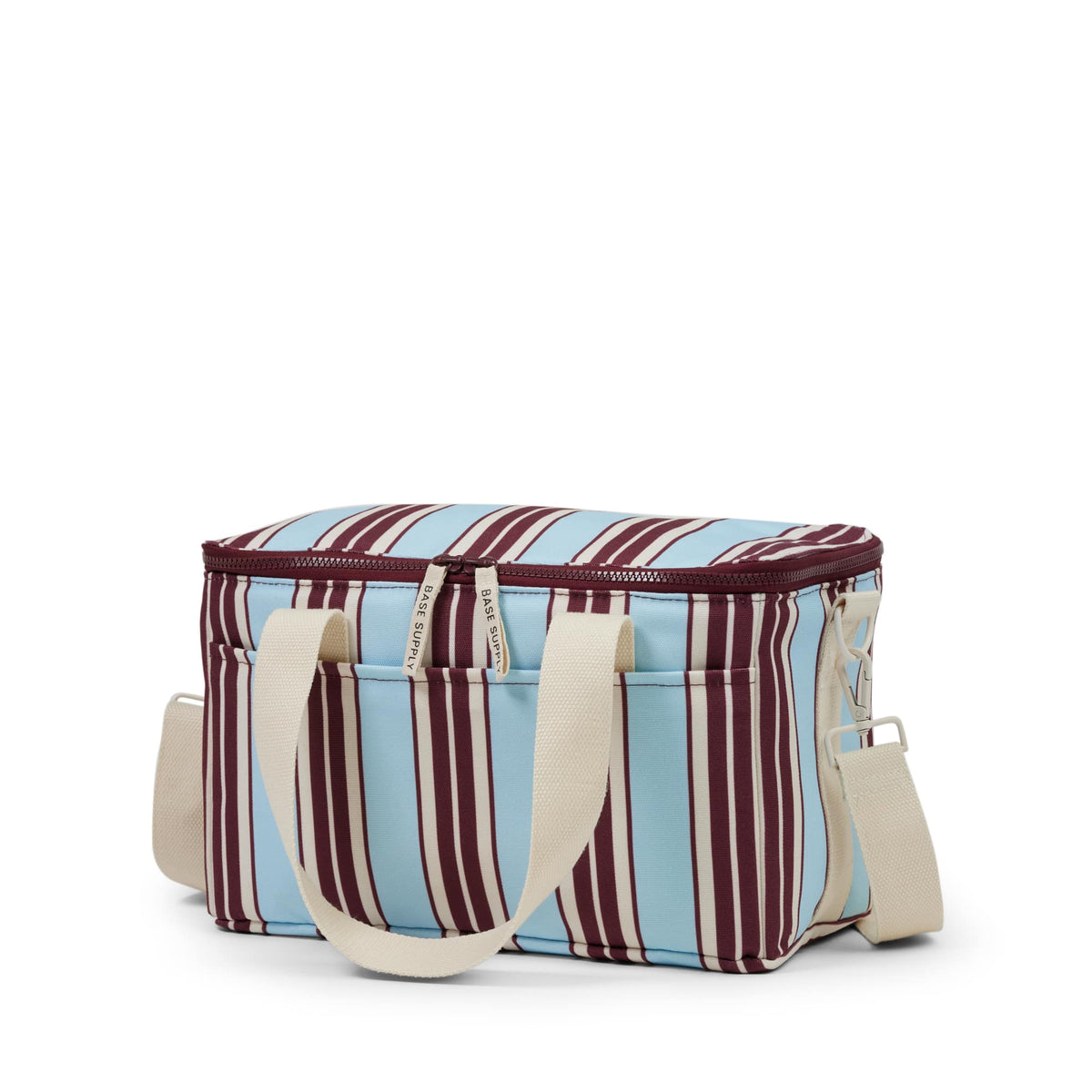 Midi Cool Base⎮Printed⎮Mulberry Stripe