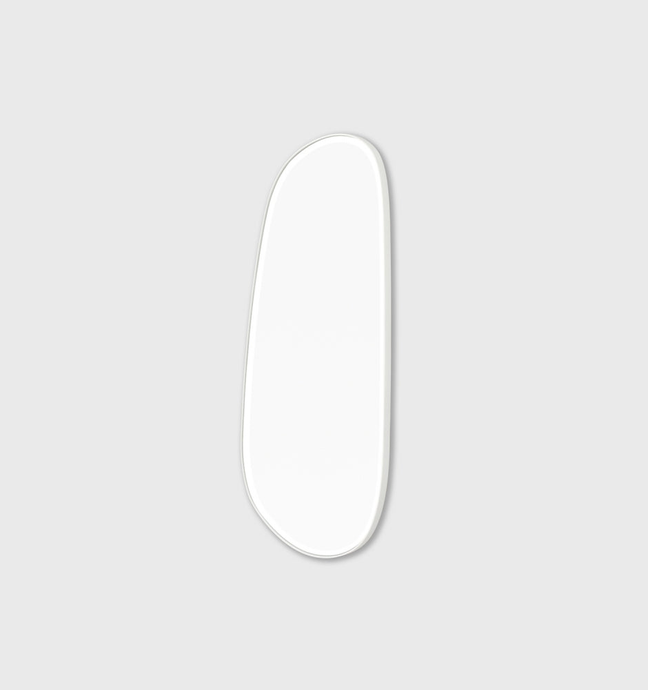 Organic Pebs Mirror | Bright White