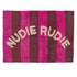 Zelia Nudie Rudie Bath Mat⎮Bougainvillea