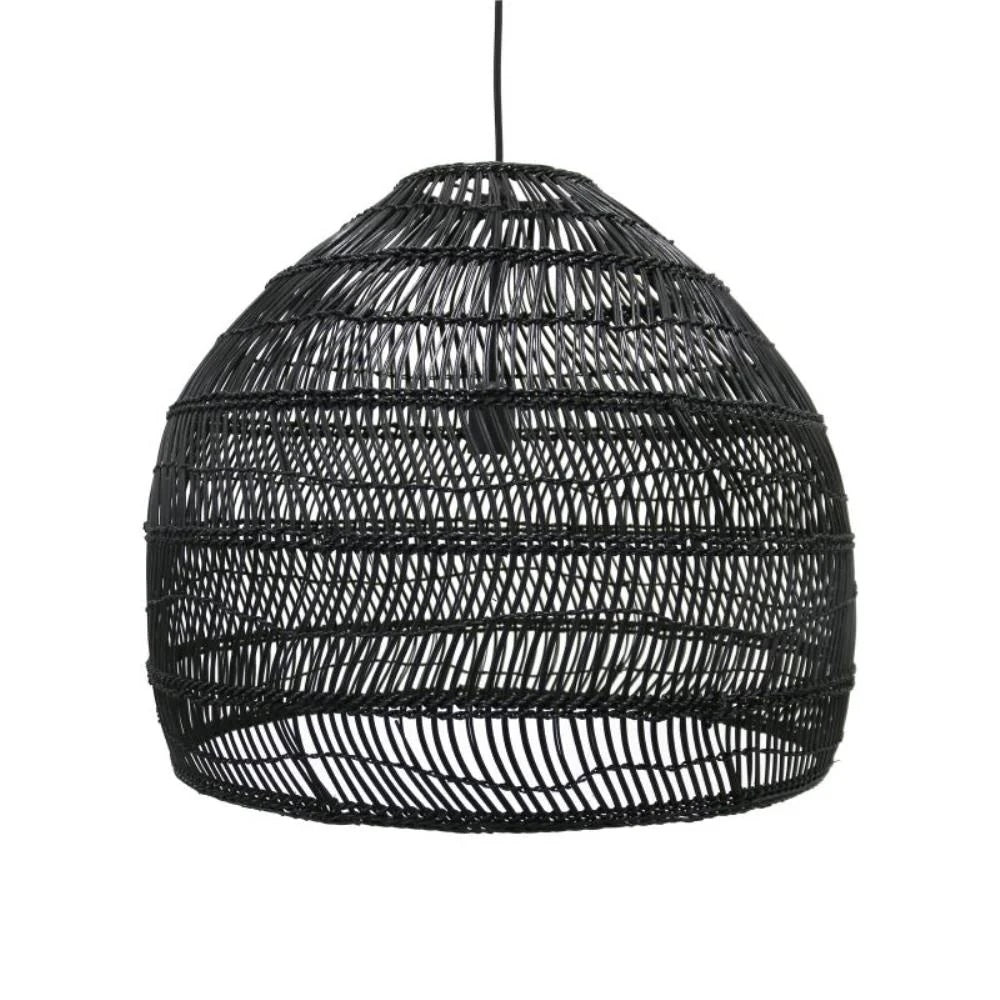 BRISBANE ONLY |  HK WICKER PENDANT BLACK