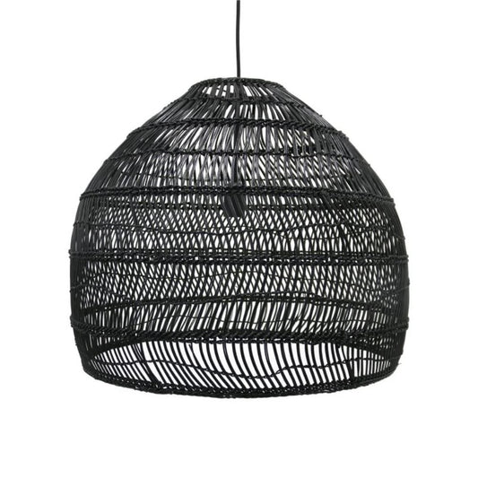 BRISBANE ONLY |  HK WICKER PENDANT BLACK
