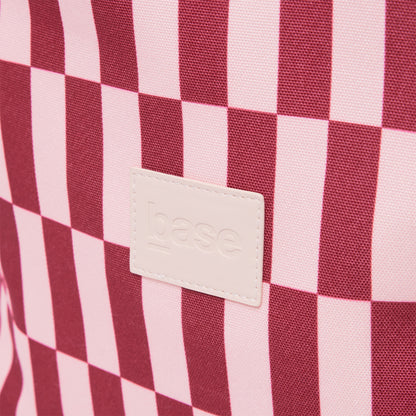 Wet Base⎮Large ⎮Burgundy/Peony check