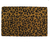 Cheetah Coir Door Mat