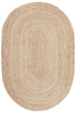 Manly Natural Oval Rug