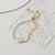 Baroque Pearl/Gold Chain Bracelet