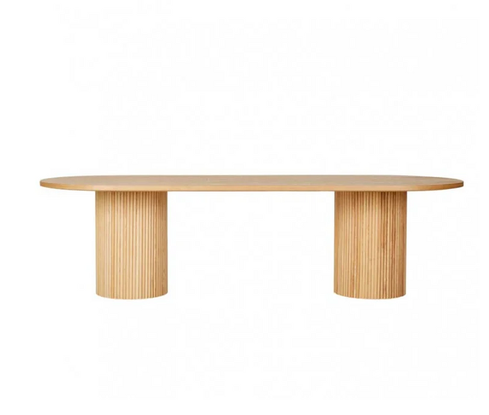 GlobeWest | Benjamin Ripple Oval Dining Table – SUNDAY SOCIETY