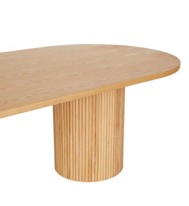 GlobeWest | Benjamin Ripple Oval Dining Table