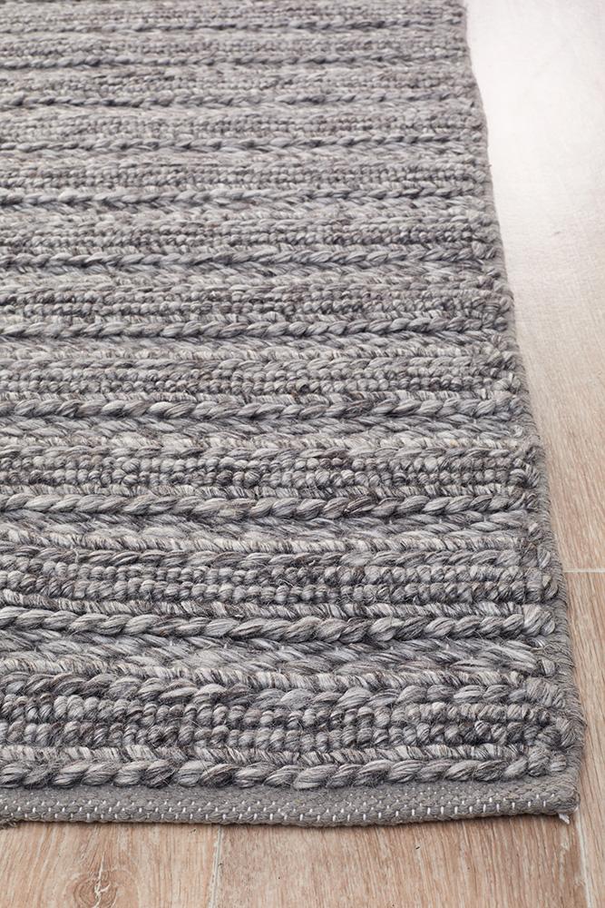 Harrow Steel Rug