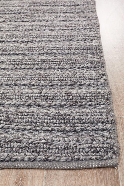Harrow Steel Rug