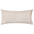 Linen Lumbar Cushion - Blush Pattern