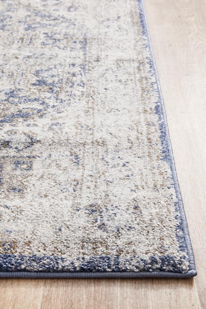 Park Lane Blue Runner Rug