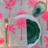 Palms Table Cloth - Neon Pink