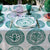 Lebrillo Table Cloth - Jade Green