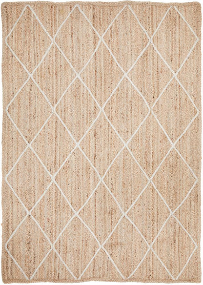 Palm Beach Natural Chevron Rug