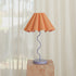 Cora Table Lamp | Peach & Purple