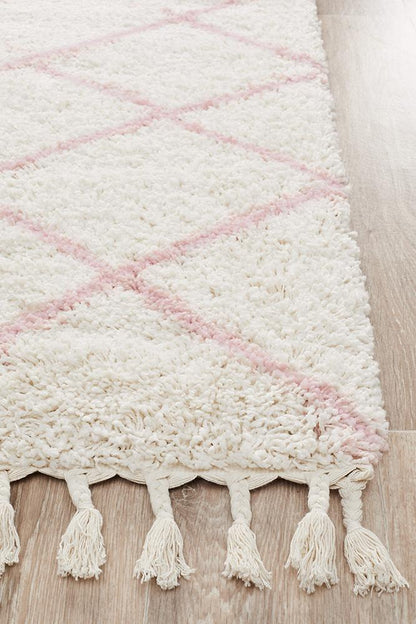 Luxe Pink Runner Rug