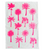 Palms Teatowel - Neon Pink