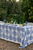 Lebrillo Table Cloth - Blue