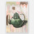 I Don't Even Drink Tea Green Art Print