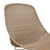 GlobeWest | Granada Scoop Closed Weave Dining Chair (Outdoor)
