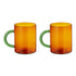 Tea for 2 | Amber Glass Mugs