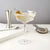 Faceted Crystal Martini Glass | Set of 2