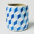 Maze Tank Pot Blue